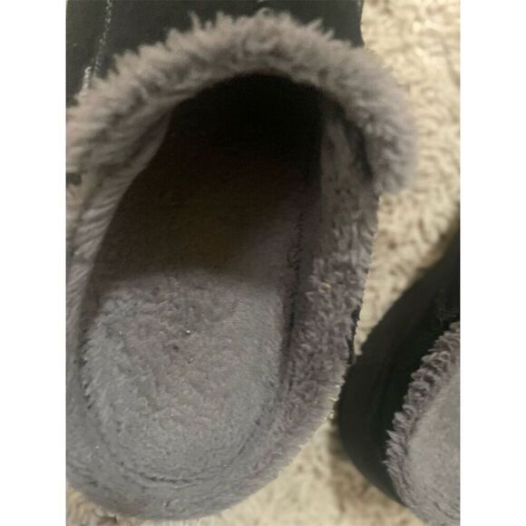 Orthofeet Men's Orthopedic Clog Slippers Black Asheville Casual Slip-On - Picture 6 of 8